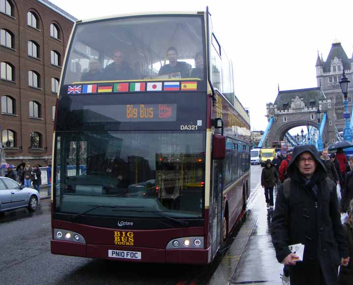 Big Bus Volvo B9TL Optare Visionaire DA321